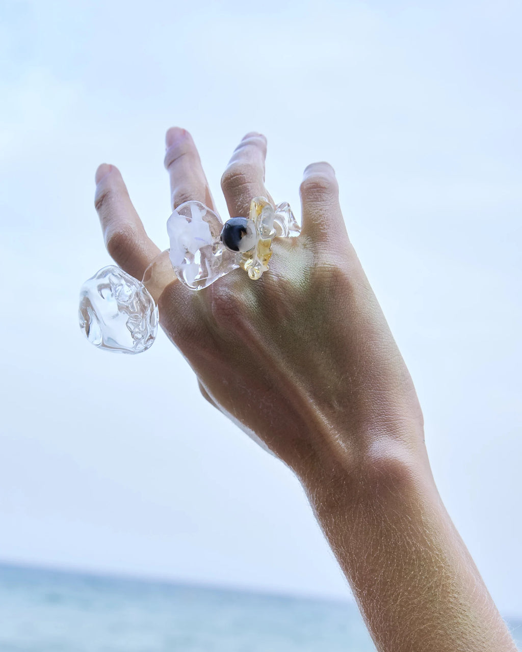Perla Noir Ring