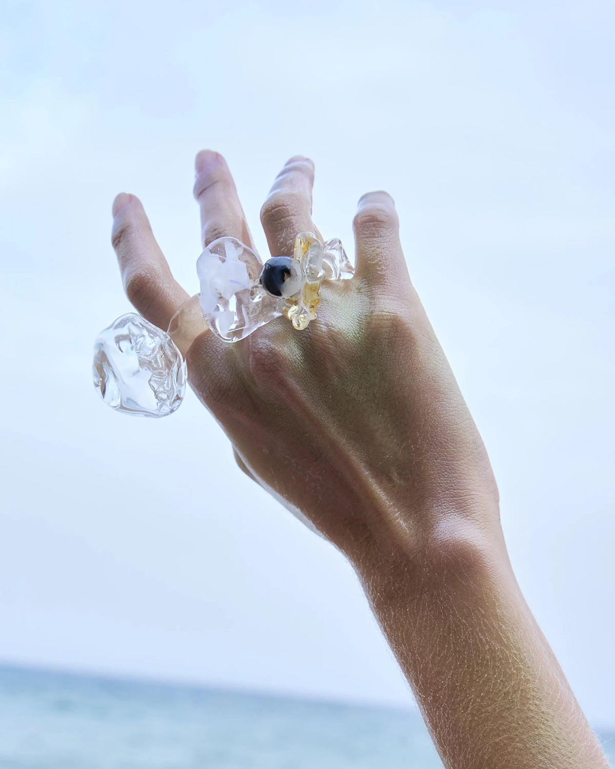 Perla Noir Ring